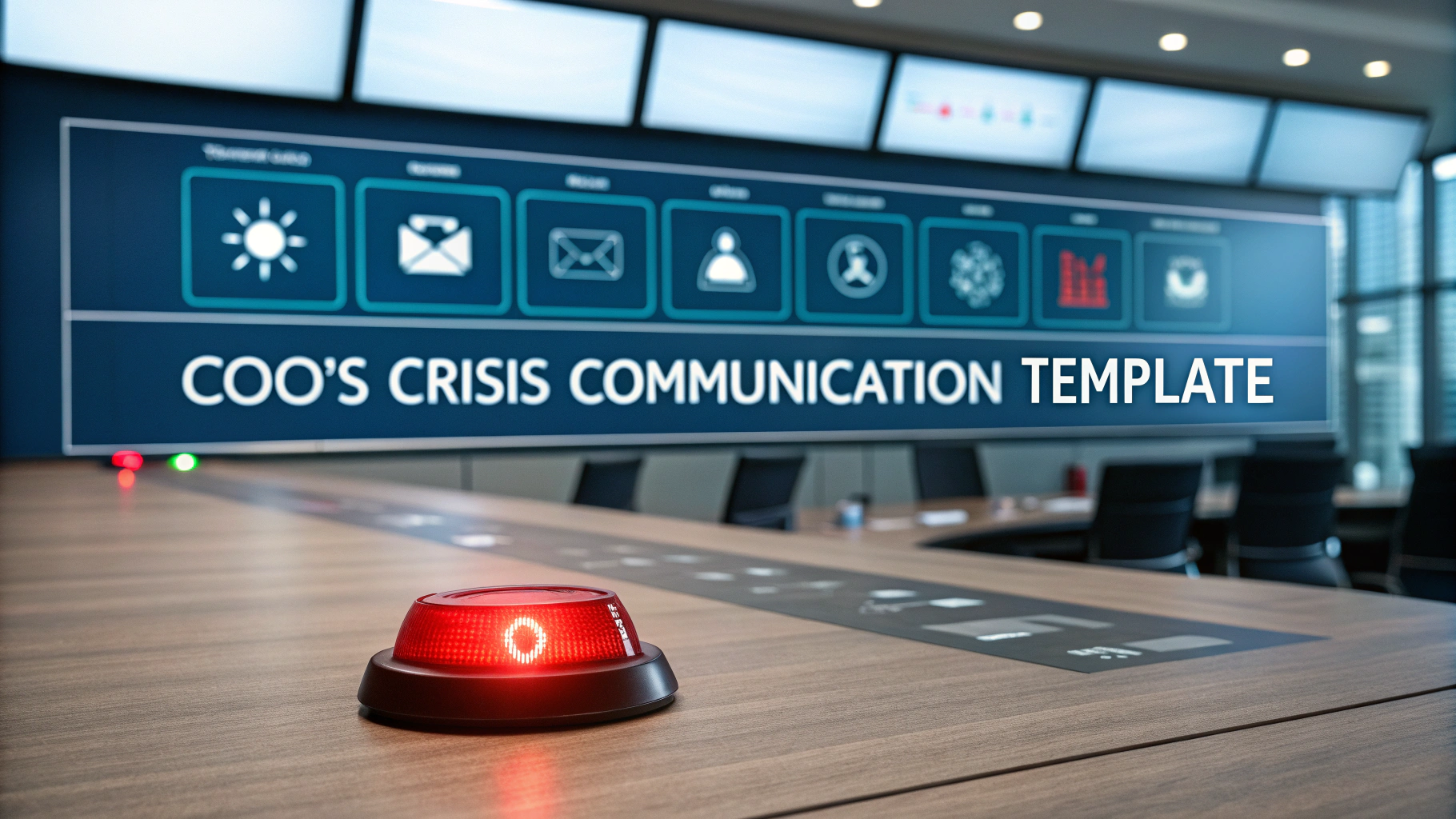 COO's Crisis Communication Template
