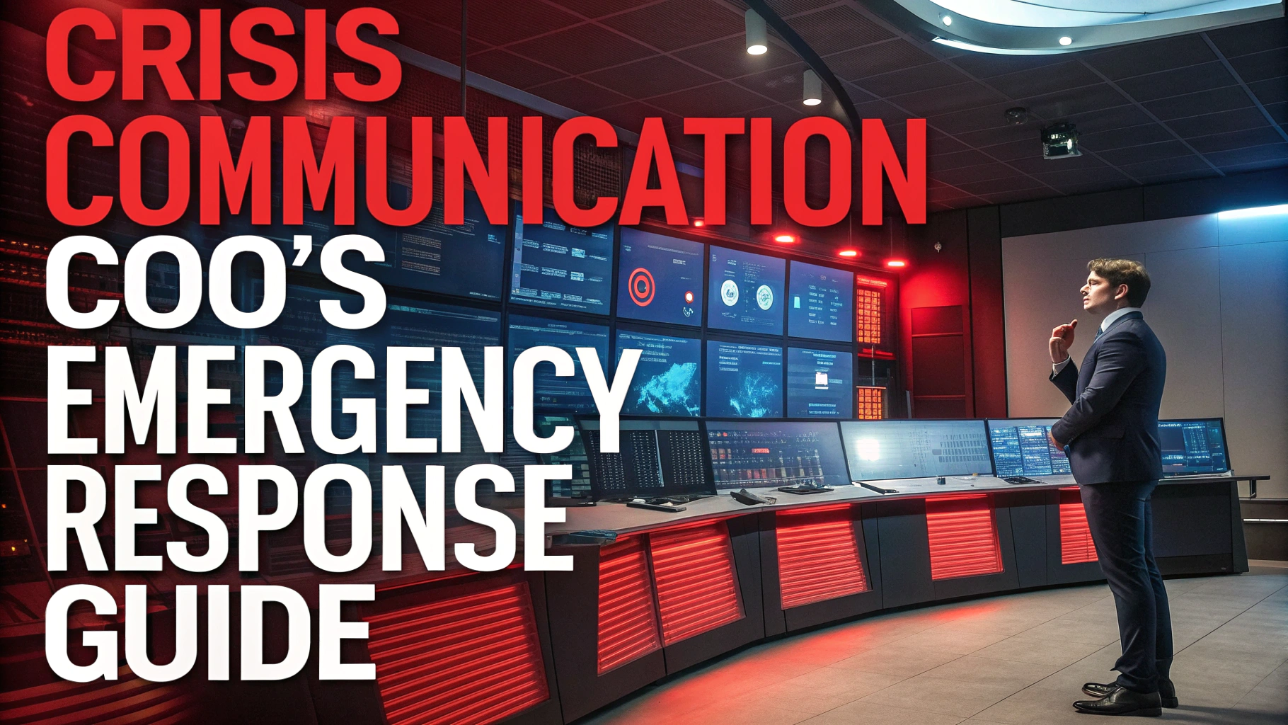 Crisis Communication: COO's Emergency Response Guide