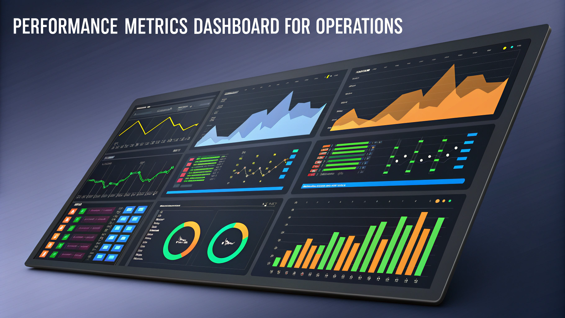 Performance Metrics Dashboard for Operations